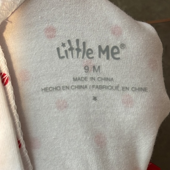 Little Me Christmas Tree Embellished Top, Leggings & Headband Set NWOT Size 9M - Picture 8 of 8